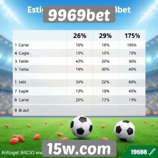 Estatísticas de jogos populares em 9969bet
